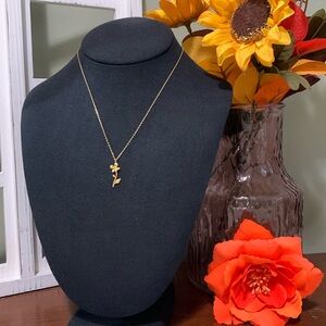 Delicate Gold Daisy Flower on a Dainty Chain